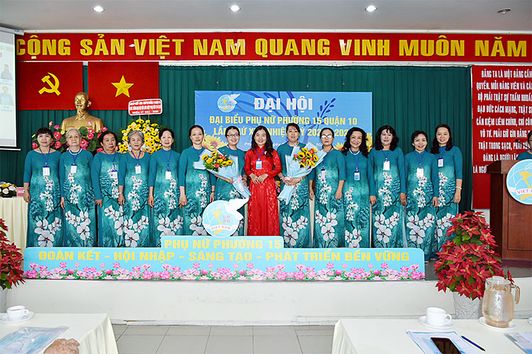 Image: Đại hội đại biểu Phụ nữ Phường 15, lần thứ XIII, nhiệm kỳ 2021 - 2026