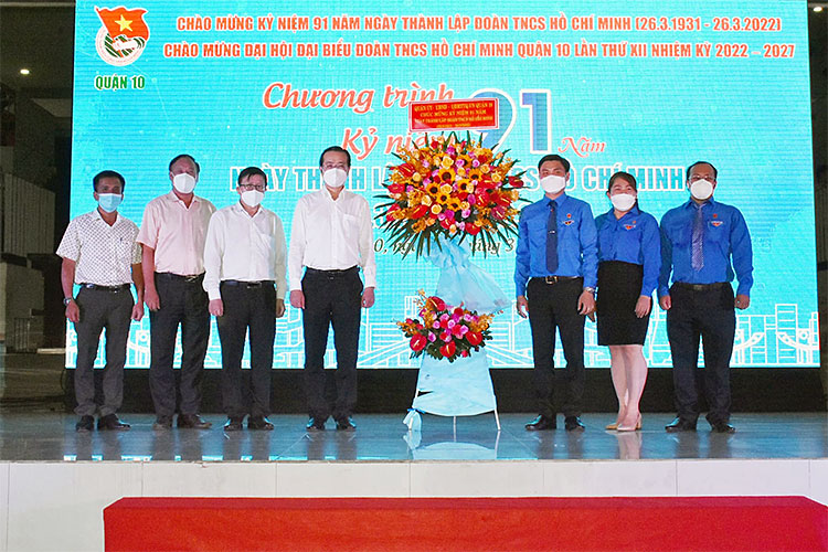 Image: Lễ kỷ niệm 91 năm ngày thành lập Đoàn TNCS Hồ Chí Minh và tuyên dương giải thưởng Sao trung kiên năm 2022